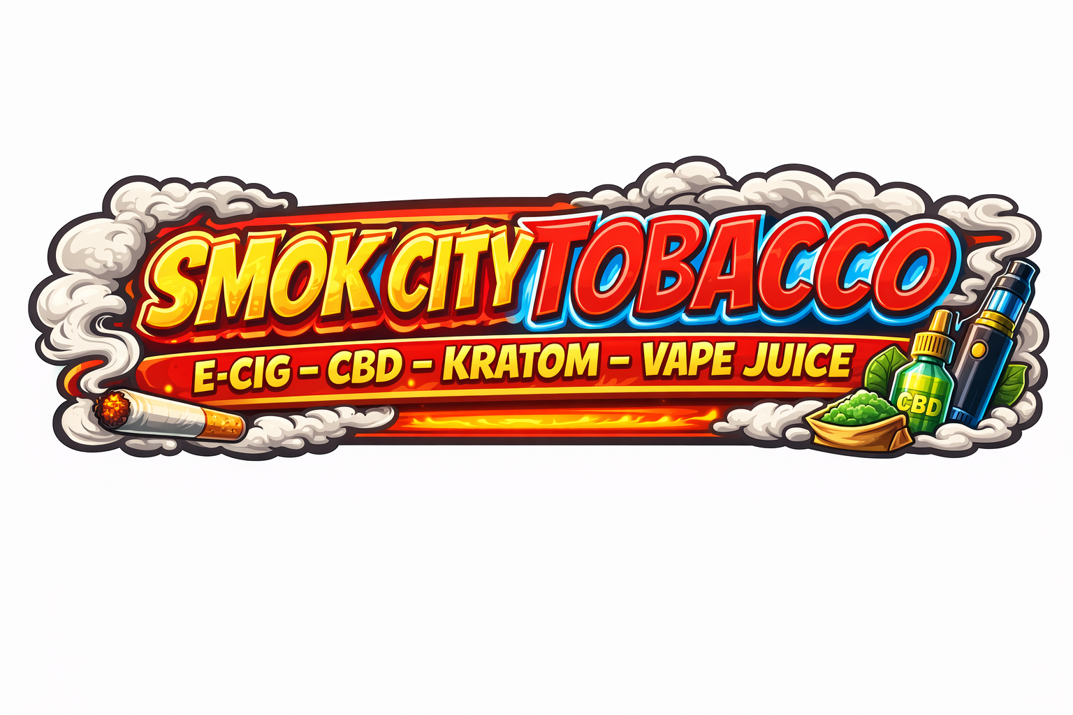 Smoke City Tobacco - E-Cig, CBD, Kratom, Vape Juice